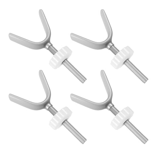 4 Piezas Tornillos de Presión para Puertas de Seguridad, M10 Tornillos en Y para Barreras de Escaleras, Kit de Extensión para Puertas de Bebé y Protección Infantil
