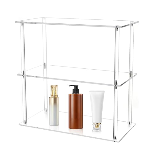 Exhibición de estantes acrílicos, Transparente de Varios...