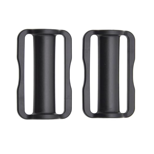 ZEXKENS 2Pcs Scubas Diving Snorkeling Weight Belt Keeper Retainer Diving Webbing Belt Slide Stoppers AntiLost Slide Buckles