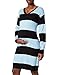 Produktbild Supermom Damen Dress Ls Blue Stripe Kleid, Mehrfarbig (Placid P514), 44 (Herstellergröße: XX-Large)