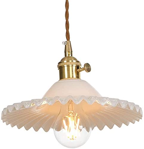Lustre moderne DIRIGÉ suspension industrielle en verre pour salon et plafonnier vintage