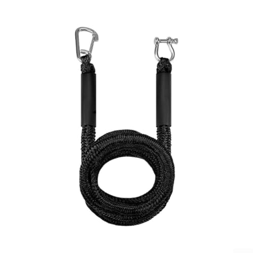 Corde d'ancrage extensible verte pour sécuriser votre kayak au ponton