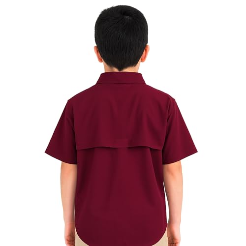 Youth Fishing Shirt Short Sleeves2