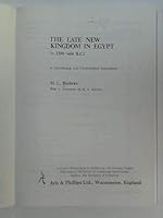 The late New Kingdom in Egypt (c. 1300-664 B.C.): A genealogical and chronological investigation (Liverpool monographs in archaeology and Oriental studies) 0856680281 Book Cover