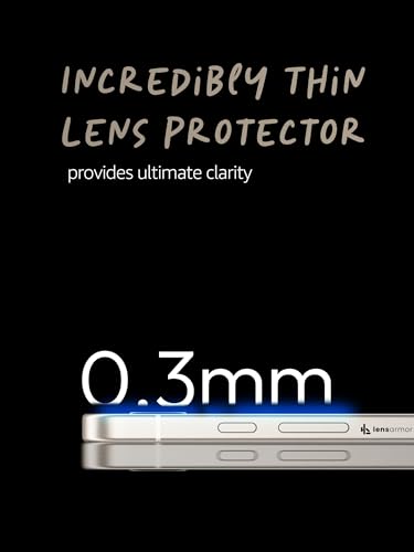Image of Lensarmor 9a Camera Lens Protector | 9H Tempered Glass | Anti-Scratch, Ultra Clear, Pack of 1 | P ixel 9a Camera Glass Cover