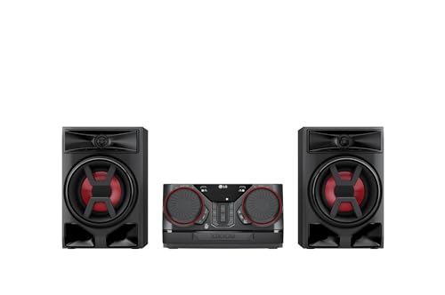 Mini System LG Xboom CK43N com Bluetooth 220W Bivolt Preto CK43N-FB.ABRALLK