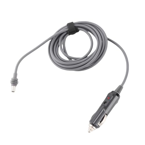 SALALIS Mini Cable de Alimentación para Automóvil 19AWG Cable Plug and Play Premium para Refrigeradores de Automóviles, Botes, Camiones, Enchufe de Encendedor de Cigarros a Prueba de Lluvia de 12-24