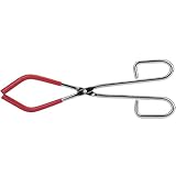 Natudeco 26 cm Becherzange Tiegelzange aus Edelstahl Laborbecher-Zange Laborbecher-Klammer, Laborbecher-Clip, Laborwerkzeuge für 1000-ml-Becher
