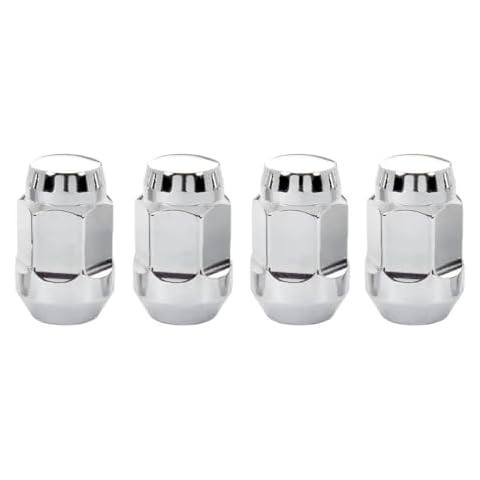 MCGARD 64010 Chrome Bulge Cone Seat Style Lug Nuts (1/2" - 20 Thread Size) - Set of 4 Cover