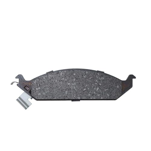 Image of Detroit Axle - Front Ceramic Brake Pads with Hardware Set Replacement for 1996-2000 Chrysler Cirrus Sebring Dodge Stratus Plymouth Breeze - 4pc Set