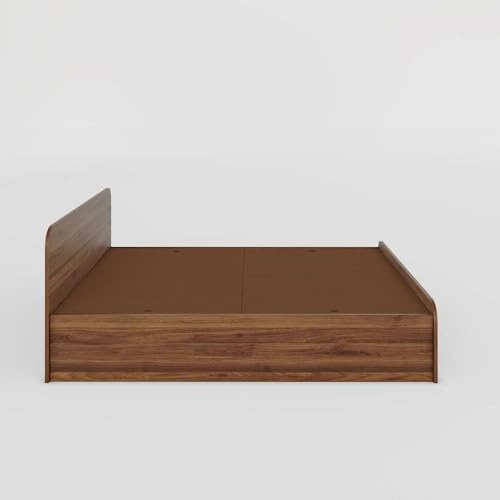 Wakefit Bed | Queen (78 X 60) Engineered Wood Bed with Storage, 1 Year Warranty - Astra - Columbian Walnut