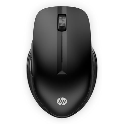 HP 430 Multi-Device Bluetooth Wireless Mouse with 4 Programmable Buttons/ 800 DPI - 4000 DPI/Fast Scrolling/Compatibility to Windows, macOS, Chrome OS/Black, 3 Years Warranty view 1