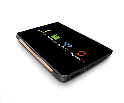 Image of Galaxsia Programmer Vinyl Laptop Skin /Sticker /Cover /Decal Compatible for Any 15 to 15.6 Inches Laptop (Hp /Dell /Sony /Acer /Lenovo /Asus. Etc) Or Notebook.