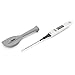 Polder Digital Baking and Candy Thermometer with Spatula Stirring Attachment, White