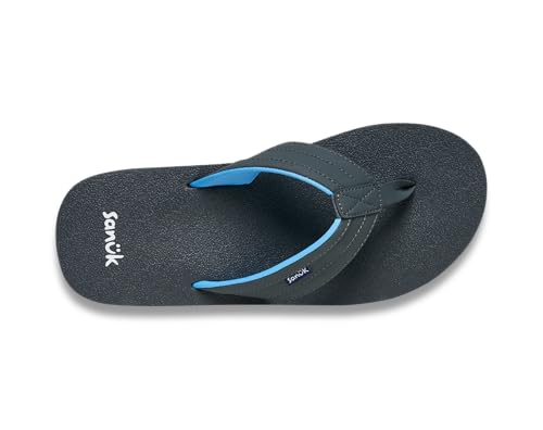 Image of Sanuk Mens Ziggy ST | Flip Flops for Men | Mens Sandals | Beach Sandals | Water Friendly & Lightweight | Comfort Footbed