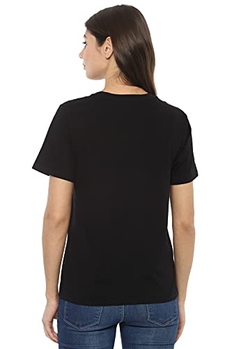 Image of Van Heusen Women's Solid Regular Fit T-Shirt