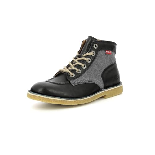 KICKERS Homme Legend Botte Tendance, Noir, 41 EU