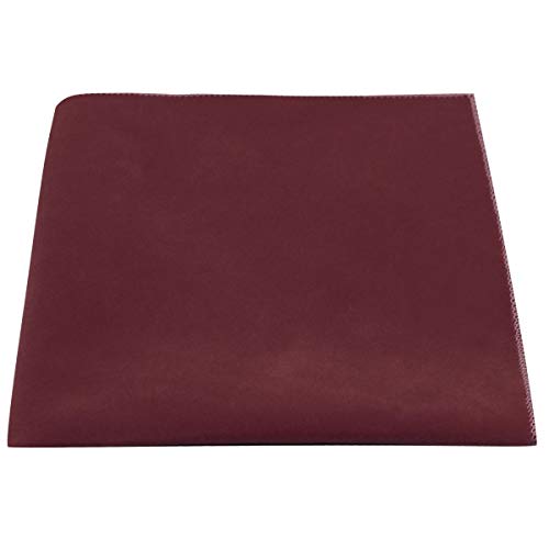 Luxury Burgundy Velvet Pocket Square
