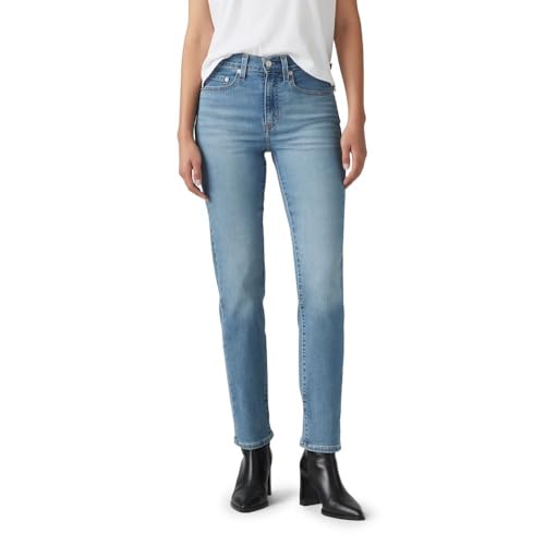 Levi's Women's 724 High Rise Straight Jeans (Also Available in Plus), (New) Eternal Indigo Mid, 34...