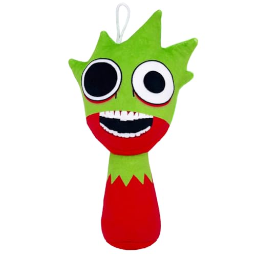 Kouipoie Sprunki, peluche da 7,8", per bambini e adulti, divertente giocattolo Sprunki Plush, come regalo di compleanno, Pasqua, giocattoli Sprunki Toys per gli appassionati di amare (verde B) Kouipoie Sprunki, peluche da 7,8", per bambini e adulti, divertente giocattolo Sprunki Plush, come regalo di compleanno, Pasqua, giocattoli Sprunki Toys per gli appassionati di amare (verde B)