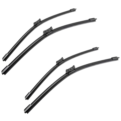 Balai d'essuie-glace premium pour Audi A4 B8 B9 Allroad, performance d'essuyage 4 PCS