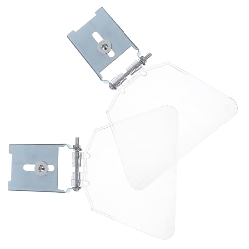 PAMINGONO Protectores Oculares Transparentes Grandes para Amoladoras de Banco Accesorio de Seguridad Antisalpicaduras Pieza de Repuesto Resistente para Talleres Profesionales Protección