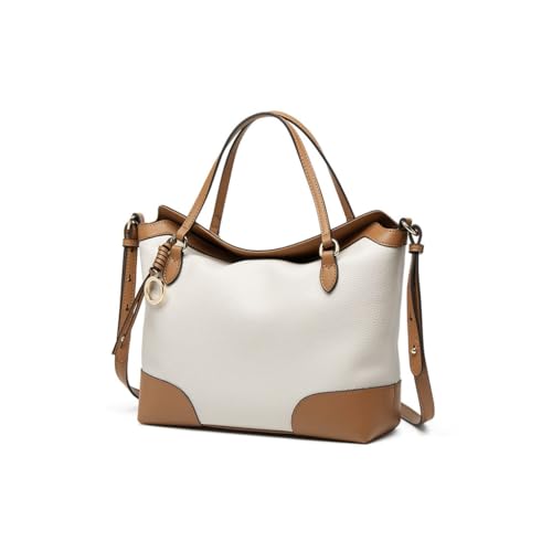 Sac à bandoulière pour banlieue style rétro grand format bicolore