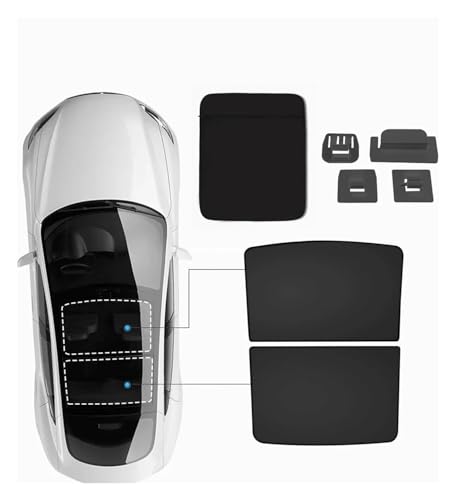 Pare-soleil voiture haut de gamme pour Tesla Model Y - Isolation thermique sans affaissement