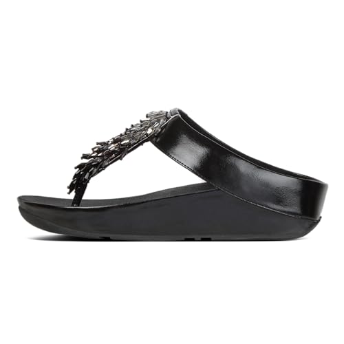 FitFlop Women's Rumba Beaded Toe-Post Sandals2