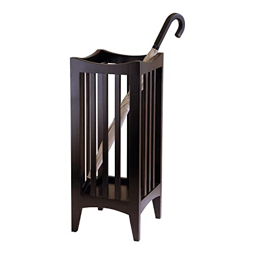Winsome Wood Portland Umbrella Stand, Cappuccino (40111)