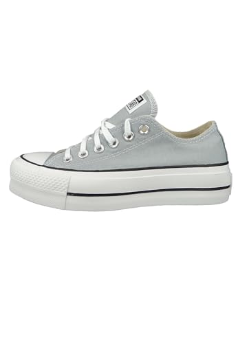 Image of Converse All Star Lift Ox Grey Wolf Shoes for Women-UK 6 / EU 39