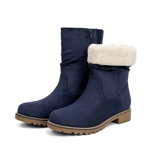 VJH confort Slouchy Fur Lined Boot
