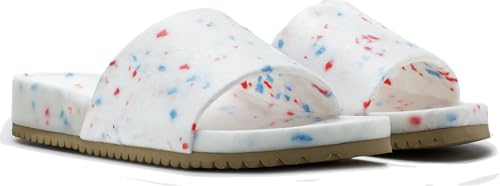 Fleks East Beach Slide, women's, men's, comfort recovery sandal for everyday and sport, arch support, comfortable summer beach walking sandal, cushion and support water friendly