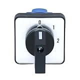shadow box two way mirror SZW26/LW26-20/0-2.1 One Pole Dual Ways 3 Position 0-1-2 Selector 4 Terminal 20A 660V Changeover Cam Switch LW39B(0-2.1 0 1 2 48X48mm)