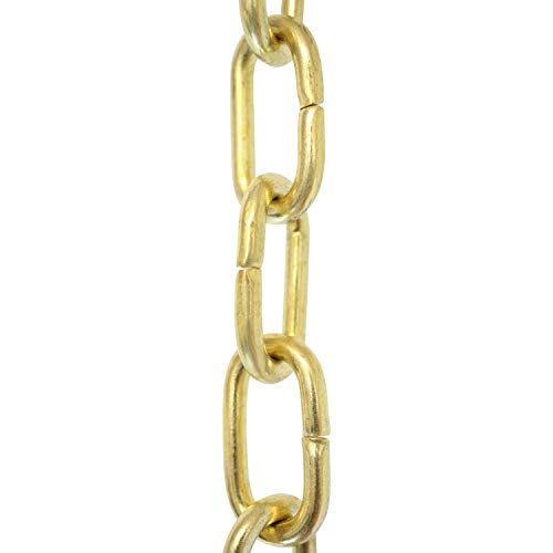 Image of RCH Hardware CH-07-AD Brass Chandelier Chain, Acid Dipped (1 Foot)