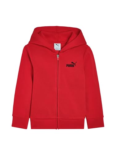 PUMA Boys Logo Zip Up Hoodie Sweatshirt