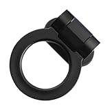 WEISUYUUS ABS Trailer Hitches for Car Front Bumper Universally Easy Installation Decorative Tow Hook Decorations Sticker