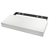 Federal Brace Designer Floating Shelf Proudly Made in America (White, 40x10x3.25)