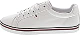 Tommy Hilfiger Essential TH Sneaker, Zapatillas Mujer, White, 38 EU