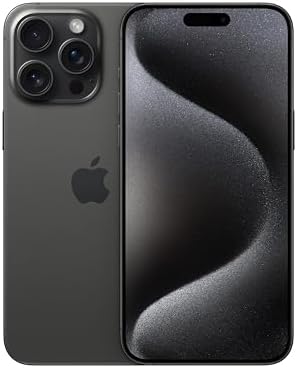 Apple (Refurbished) iPhone 15 Pro Max (512 GB) - Black Titanium