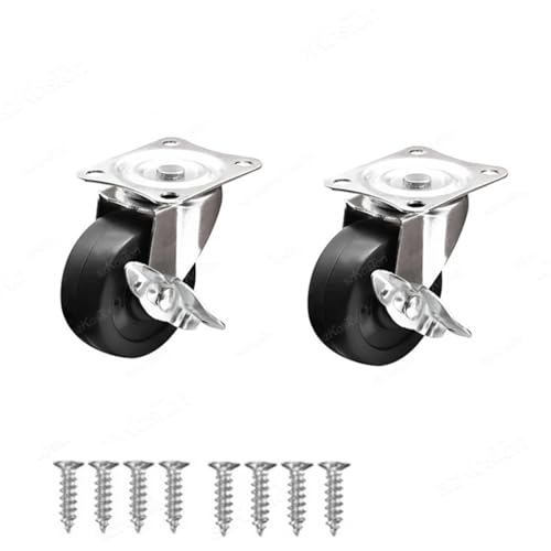 LX^[A 2/4 wr[f[eBXCxLX^[TCgg[zC[Ƌ]\ȃLX^[SbNu[Lte[u֎q\t@(2pcs-with Brake,1.25 inch)