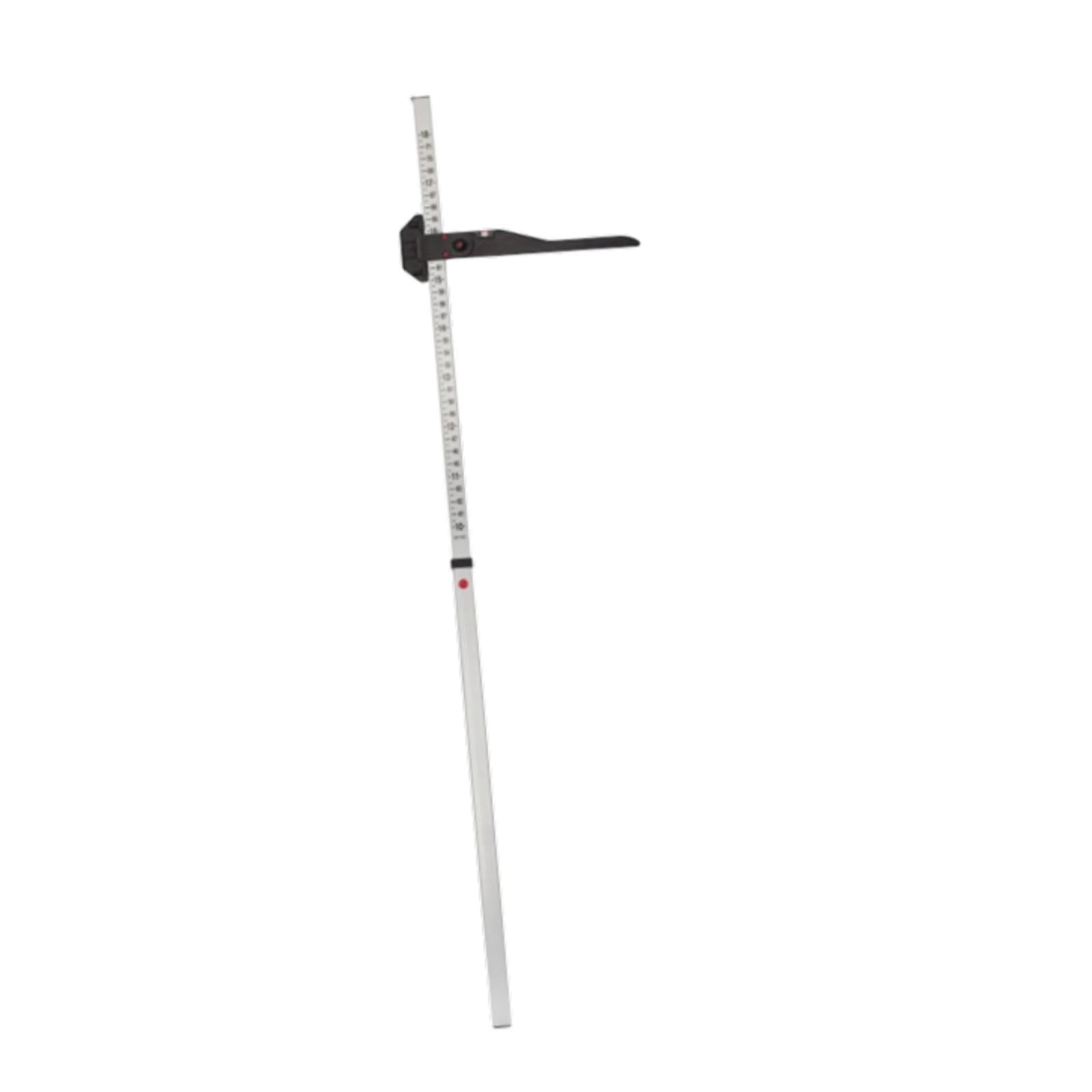 Amagogo Herramienta de medición de Altura de Caballo, medidor de Altura de Acero Inoxidable Resistente, Suministros ecuestres prácticos, Regla para Granja de