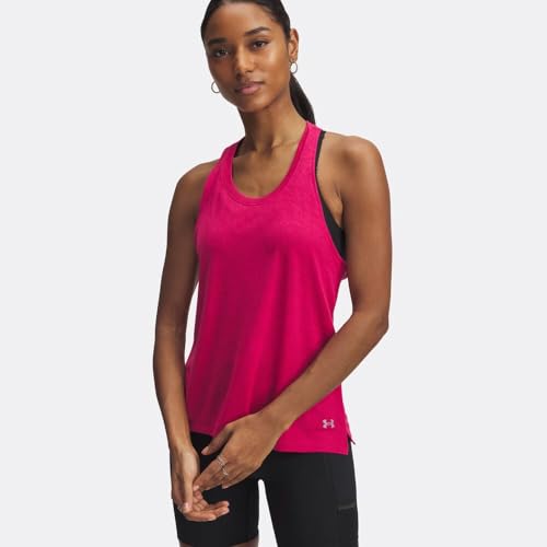 Under Armour Launch Camo débardeur running femme respirant noir