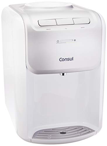 Bebedouro Consul (CJD20ABB) - 220V - Branco - Alta Capacidade de Refrigeração e 3 Níveis de Temperat