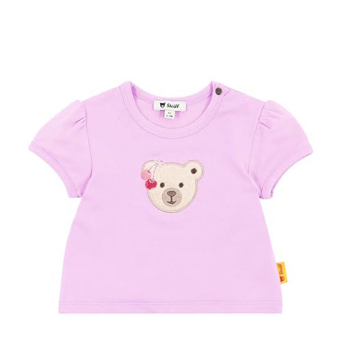 T-shirt à manches courtes bébé fille Steiff en coton doux pour l'été
