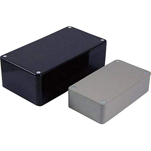 Boîtier universel en ABS noir résistant pour la protection de circuits