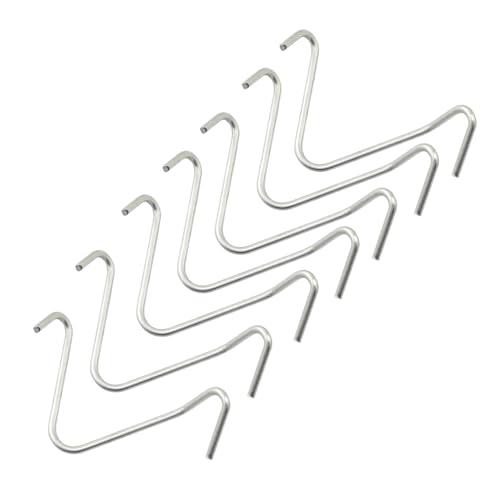 Pro Bamboo Kitchen 50PCS T Post Galvanized Steel Fence Clamps Heavy Duty Bending Tools Special Shaped Fixing Hooks Special For Fence Mesh For Tightening Farms Ranches And Gardens