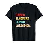 Camisetas y regalos con el nombre de Camilo