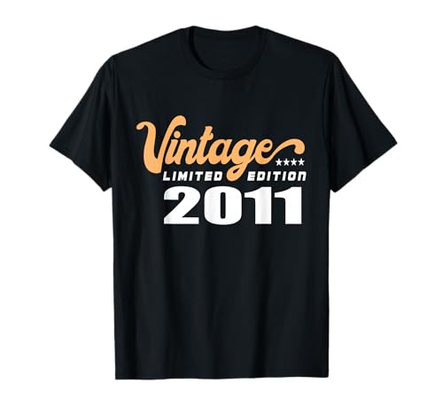 Limited Edition 2011 Birthday 2011 Born in 2011 T-Shirt