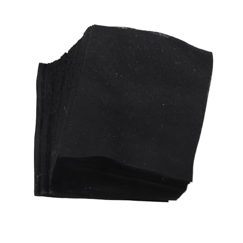 LMHHMIN 1200 Piezas Almohadillas de Algodón para la Cara Herramienta Cosmética de Maquillaje Facial Desechable para Viajes en Casa Negro 5x6cm